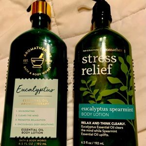 Aromatherapy Stress relief & Eucalyptus lotion